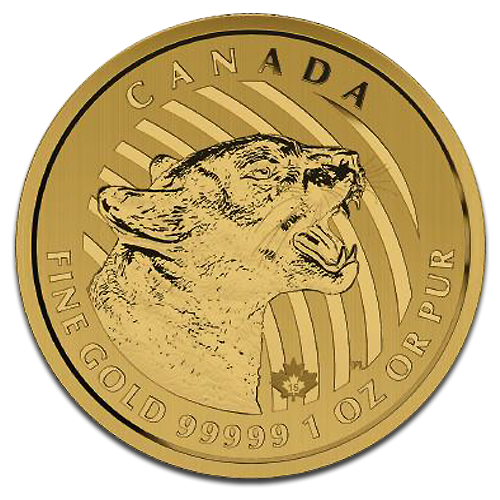 Call of the Wild Puma 1oz Goldmünze 2015 | .99999