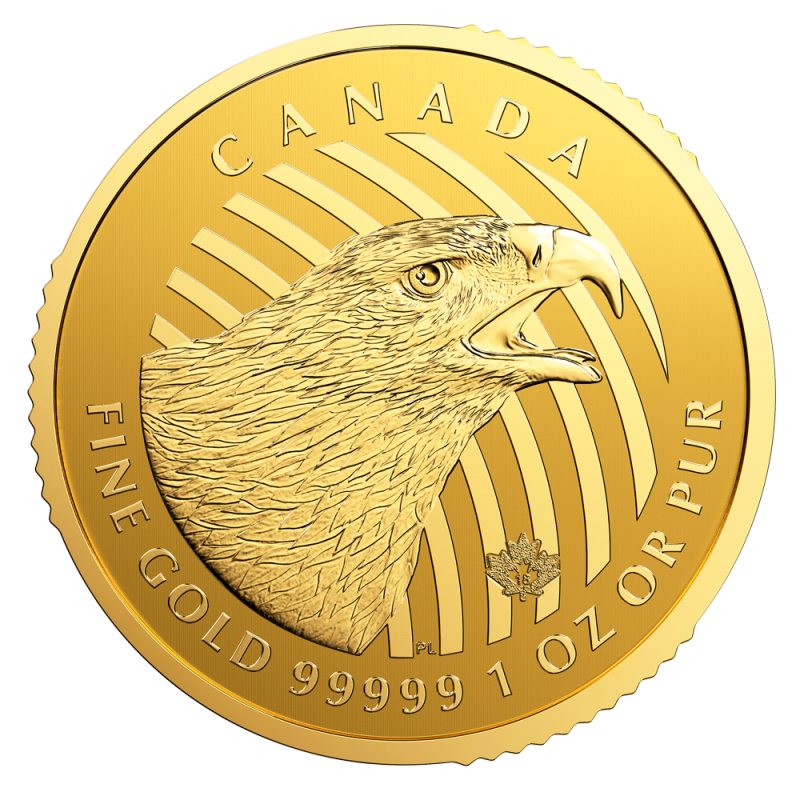 Call of the Wild Golden Eagle 1oz Goldmünze 2018 | .99999