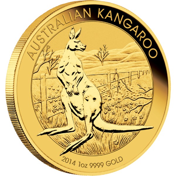 Känguru 1oz Goldmünze 2014