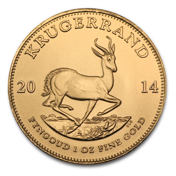 Krügerrand 1oz Goldmünze 2014