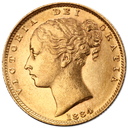 1 Pfund Sovereign Victoria Wappen Goldmünze | 1881-1887