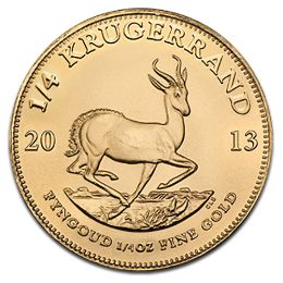 Krügerrand 1/4oz Goldmünze 2013