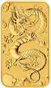 Drache 1oz Goldmünze rechteckig 2019