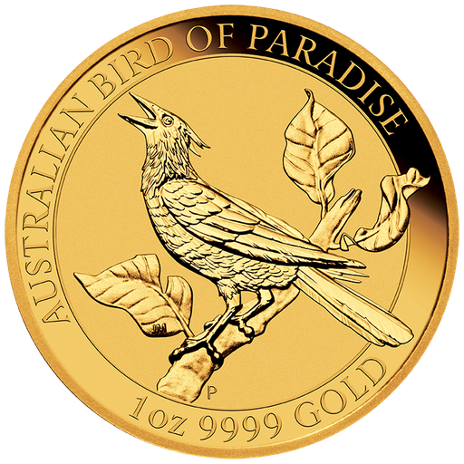 [101283] Birds of Paradise Manucodia Paradiesvogel 1oz Goldmünze 2019