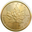 Maple Leaf 1 Unze Goldmünze Jubiläum 2019