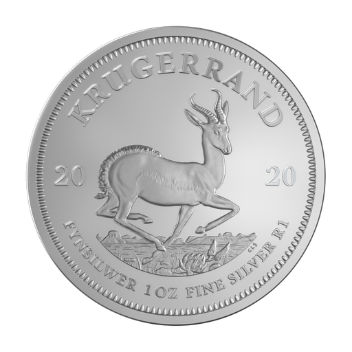 [21609] Krügerrand 1 Unze Silbermünze 2020 Differenzbesteuert