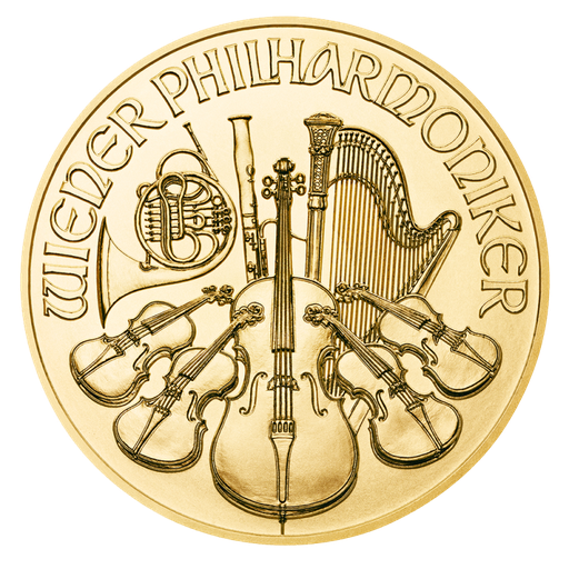 [10260] Wiener Philharmoniker 1/2 Unze Goldmünze 2020