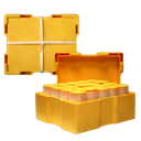 Original Masterbox "Maple Leaf" Silber - (gelb/leer)