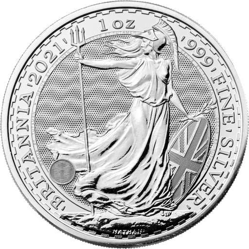 [209197] Britannia 1 Unze Silbermünze 2021 differenzbesteuert