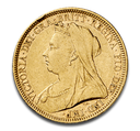 Sovereign Victoria Old Head Goldmünze | 1893-1901