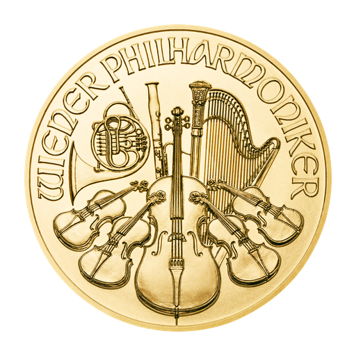 [10263] Wiener Philharmoniker 1oz Goldmünze 2021