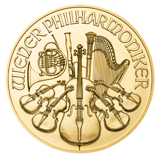 [10266] Wiener Philharmoniker 1/10 Unze Goldmünze 2021
