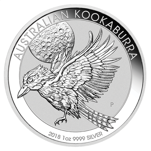 [20102-1] Kookaburra 1oz Silbermünze 2018 differenzbesteuert