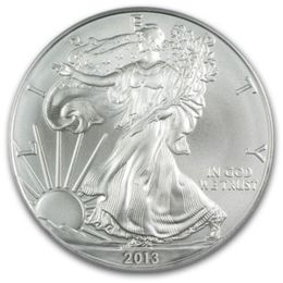 [21818-1] American Eagle 1oz Silbermünze 2013 differenzbesteuert