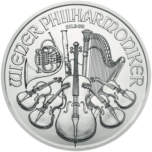 [20227-1] Wiener Philharmoniker 1 Unze Silbermünze 2022 differenzbesteuert