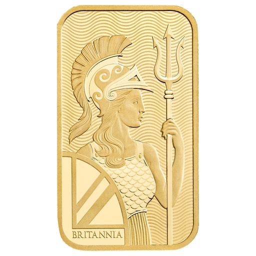 [30052] 1 Unze Goldbarren The Royal Mint - Britannia