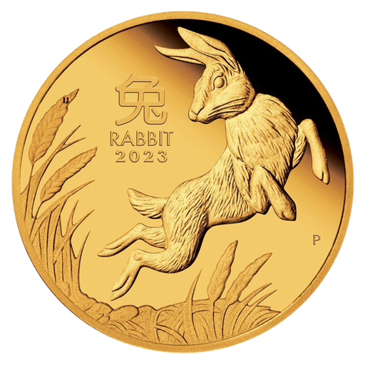 [101269] Lunar III Hase 1 Unze Goldmünze 2023