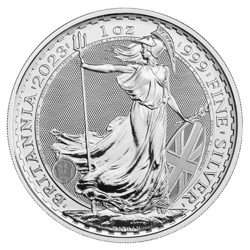 [209305] Britannia 1 Unze Silbermünze 2023 differenzbesteuert