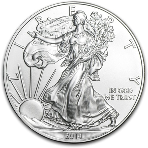 [21847] American Eagle 1oz Silbermünze verschiedene Jahre differenzbesteuert