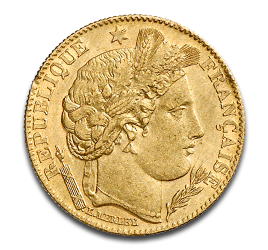 [11008] 10 Francs Cérès 2. Republik Goldmünze | 1848-1852 | Frankreich