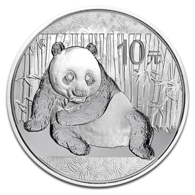 [20693] China Panda 1oz Silbermünze 2013 differenzbesteuert