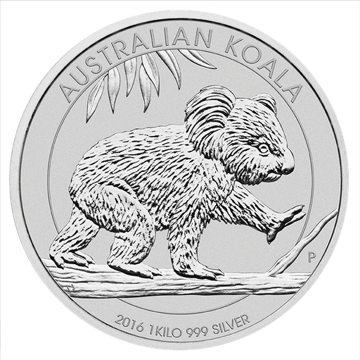 [201325] Koala 1kg Silbermünze 2016 differenzbesteuert