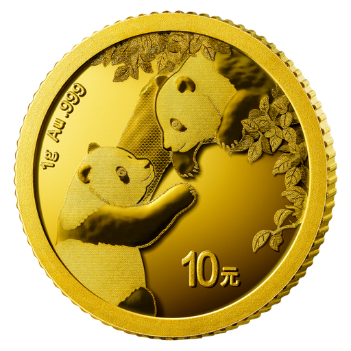 [106211] China Panda 1g Goldmünze 2023