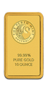 10oz Gold Bullion | 311g Gold Bar | 311gr Perth Mint with Certificate