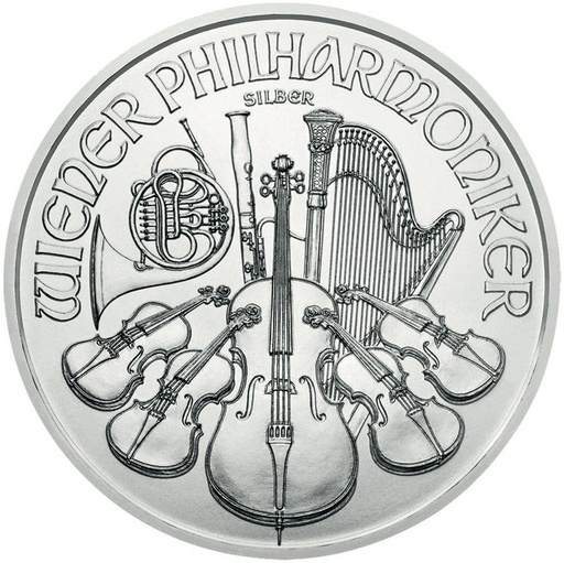 [20237] Wiener Philharmoniker 1 Unze Silbermünze 2023 differenzbesteuert
