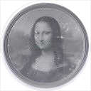 Tokelau Icon Mona Lisa 1 Unze Silbermünze 2021 differenzbesteuert