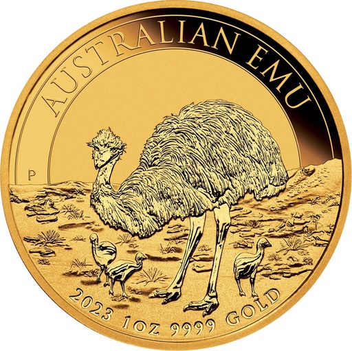 [101300] Australien Emu 1 Unze Goldmünze 2023