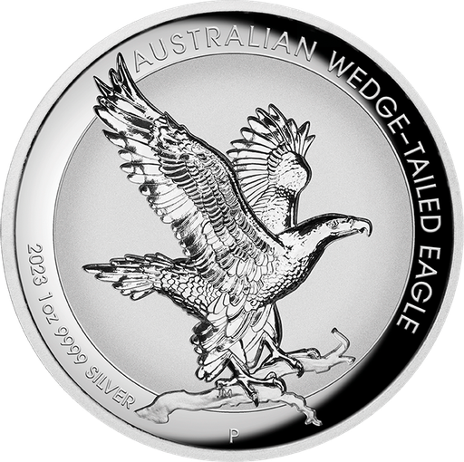 [20230] Wedge-Tailed Eagle 1 Unze Silbermünze 2023