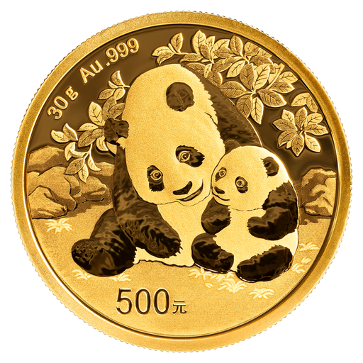 [106216] China Panda 30g Goldmünze 2024