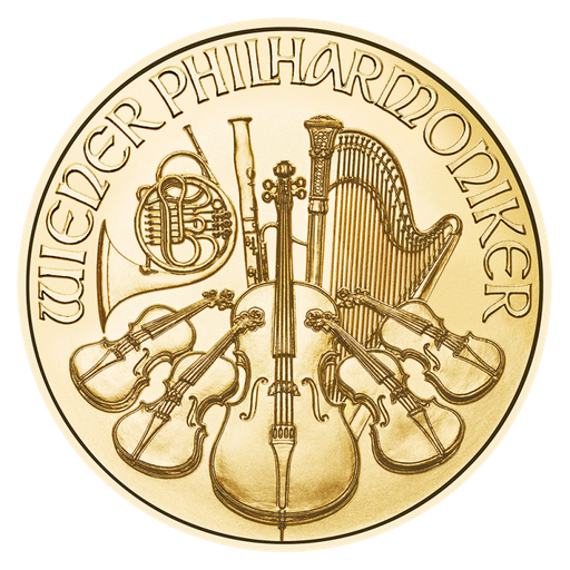 [10978] Wiener Philharmoniker 1/25 Unze Goldmünze 2024