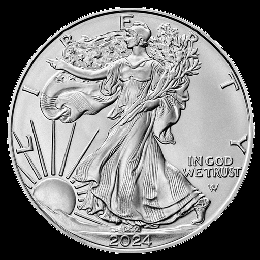 [21850] American Eagle 1 Unze Silbermünze 2024 differenzbesteuert