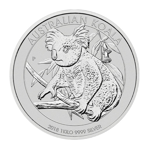 [201265-1] Koala 1kg Silbermünze 2018 differenzbesteuert