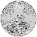 Lunar III Schlange 1 Unze Silbermünze 2025