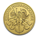 Vienna Philharmonic, 1/2oz Gold, different years