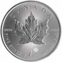 Maple Leaf 1oz Silbermünze verschiedene Jahre