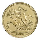 1 Pfund Sovereign Charles III Goldmünze 2026