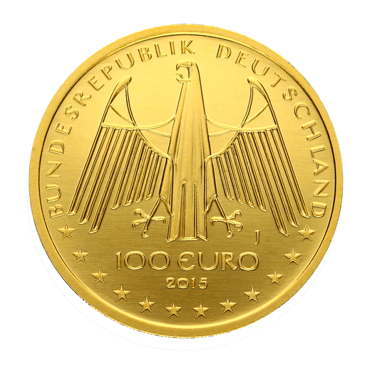 [108237] 100 Euro Oberes Mittelrheintal 1/2oz Goldmünze 2015 | Deutschland