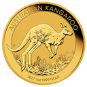 Känguru 1 Unze Goldmünze 2017