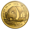 China Panda 1 Unze Goldmünze 1987
