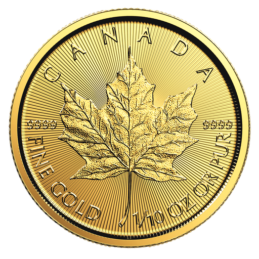 [104243] Maple Leaf 1/10oz Goldmünze 2018