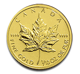 [10419-1] Maple Leaf 1/10oz Goldmünze