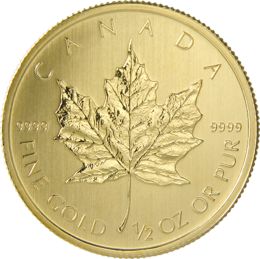 [10423] Maple Leaf 1/2oz Goldmünze 2013